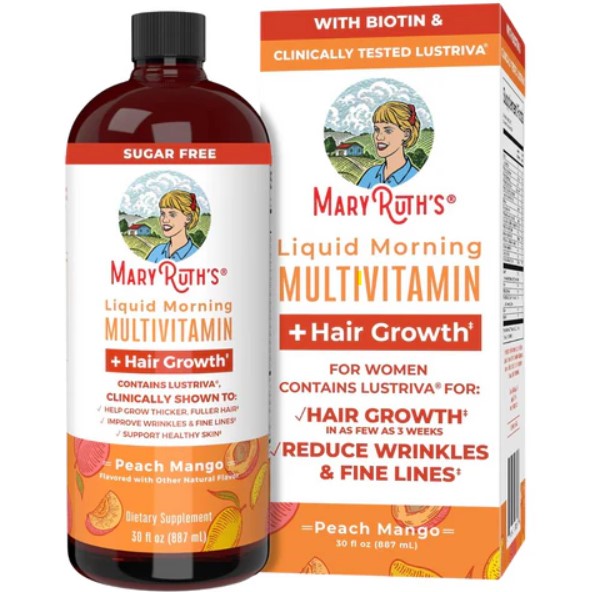 Multivitamínico líquido + Lustriva® : mírate 10 años más joven