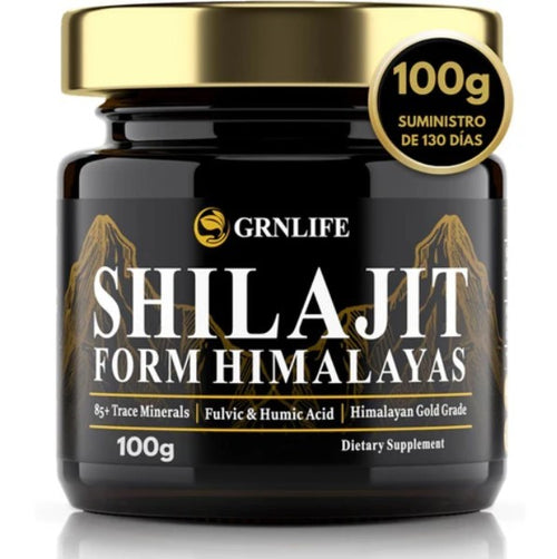 Shilajit Orgánica Pura Del Himalaya De 100g